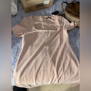 Women's Cutout Scuba Crepe Sheath Dress